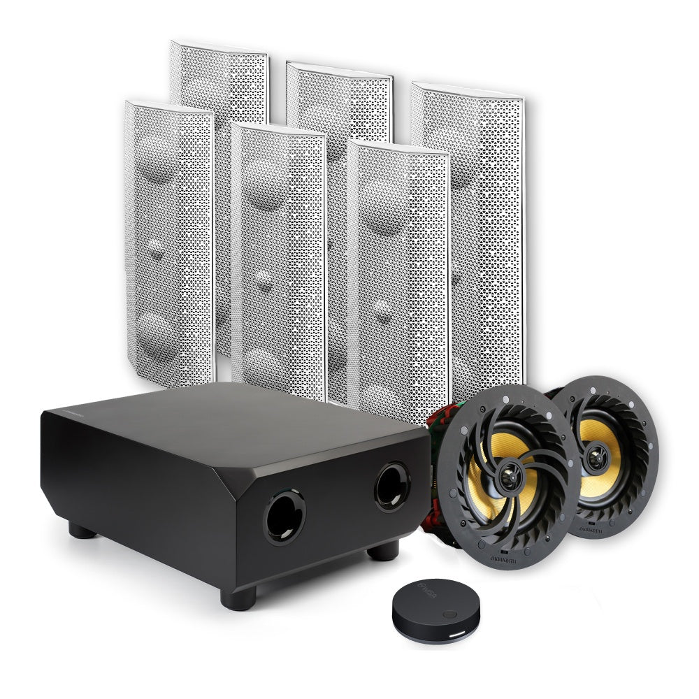 Lithe Audio 5.1.2 Dolby Atmos Wireless Cinema Surround Sound System – WiSA SoundSend