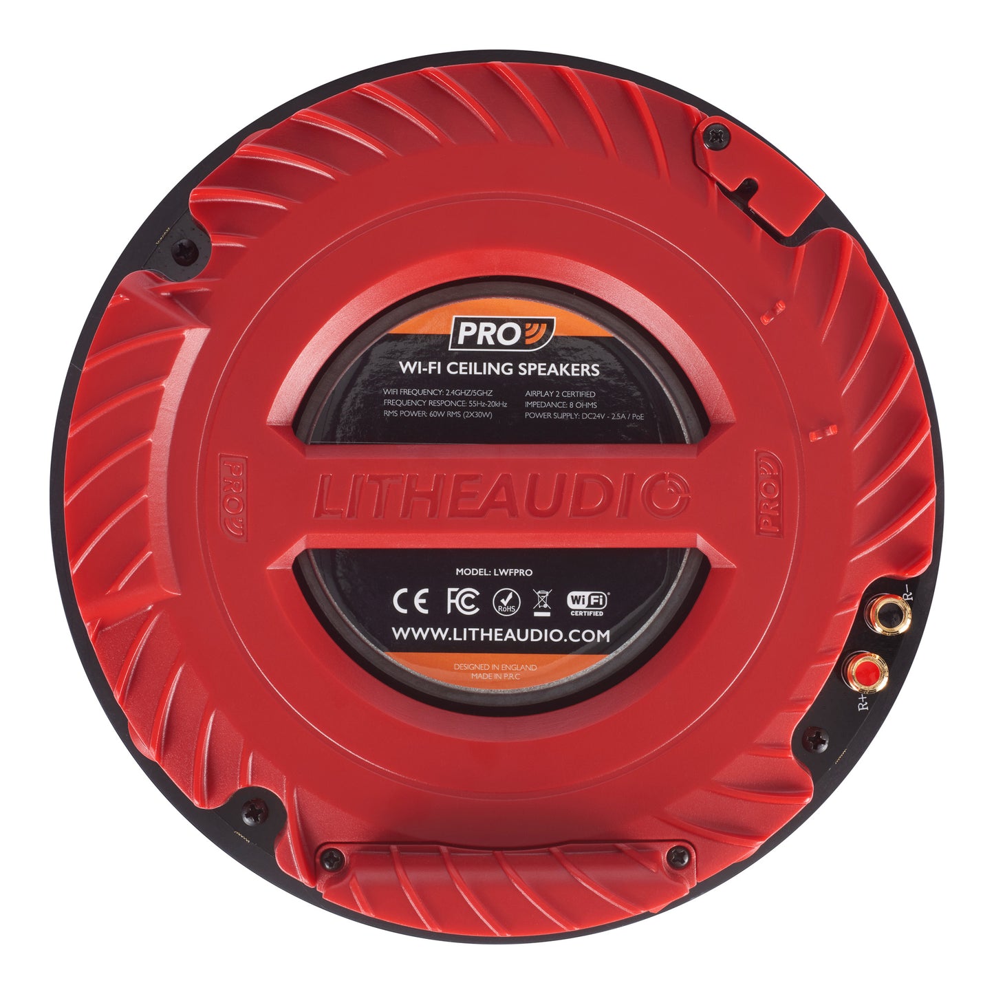 Pro Series IP44 Bluetooth & Wi-Fi Ceiling speaker (Pair) / Pro Series IP44 Bluetooth & Wi‑Fi Ηχείο Οροφής (Ζεύγος)