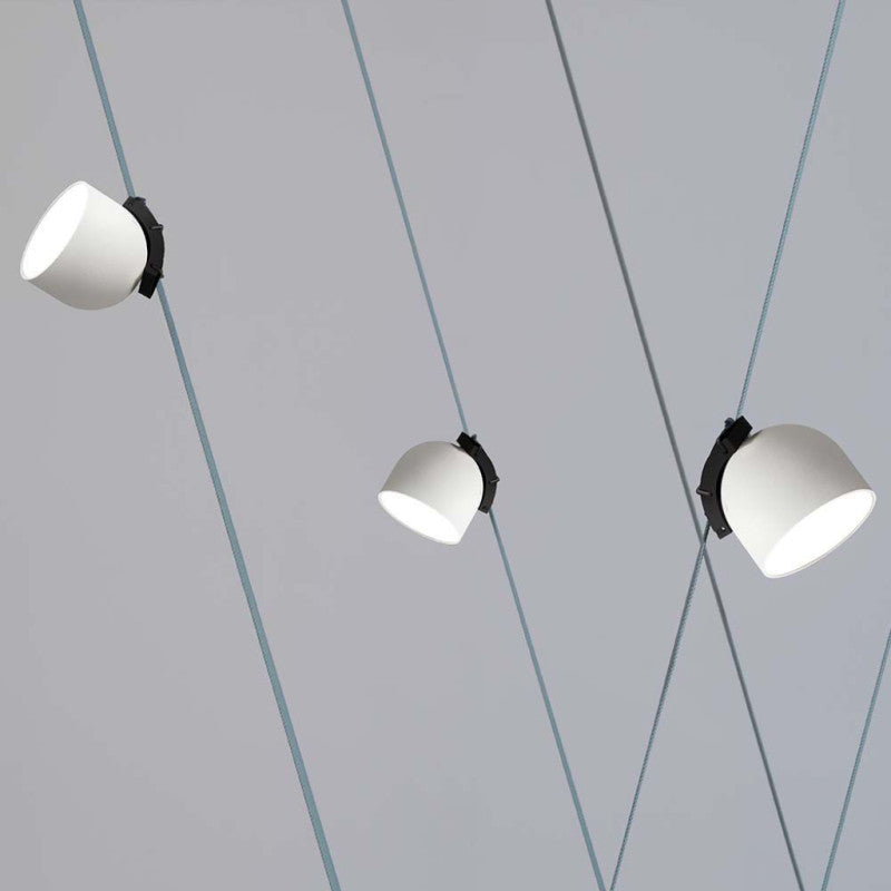 LED MAGNETIC FABRIC TRACKLIGHT 12W WW 800lm 120° SANDY WHITE 107x107mm
