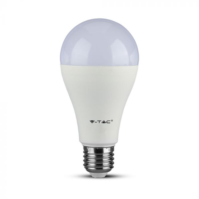LED Bulb SAMSUNG Chip 17W E27 A65 Plastic Natural White