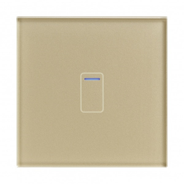 CRYSTAL TOUCH SWITCH 1G - BRASS