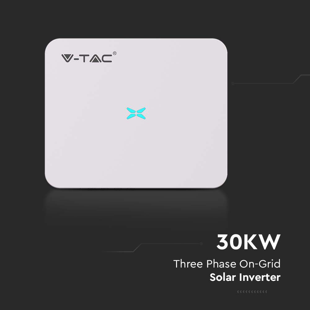 30KW On Grid Solar Inverter With DC Switch Three Phase 5YRS Warranty IP66