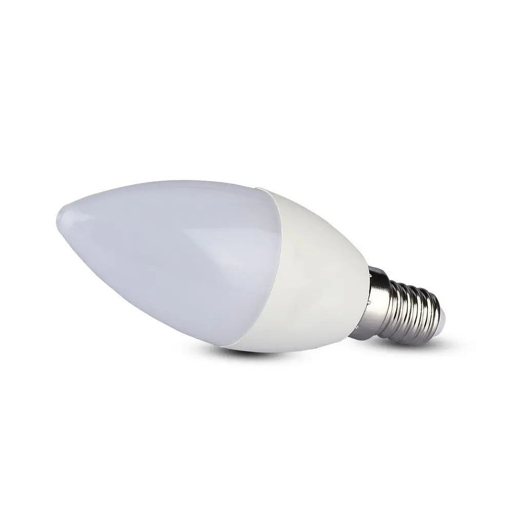 LED Bulb SAMSUNG Chip 5.5W E14 Plastic Dimmable Candle 3000K