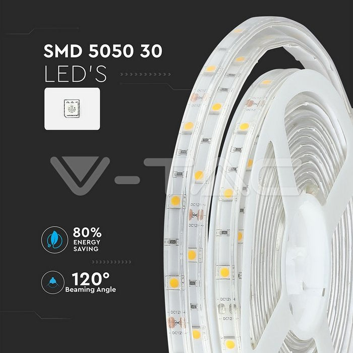 LED Strip SMD5050 30 LEDs RGB IP65 /silicone/