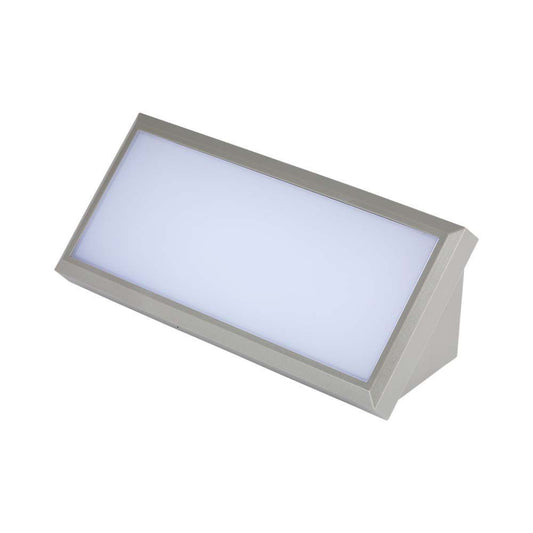 LED OUTDOOR WALL LIGHT GREY 20W CW 2050lm110° 319X170X114 IP65