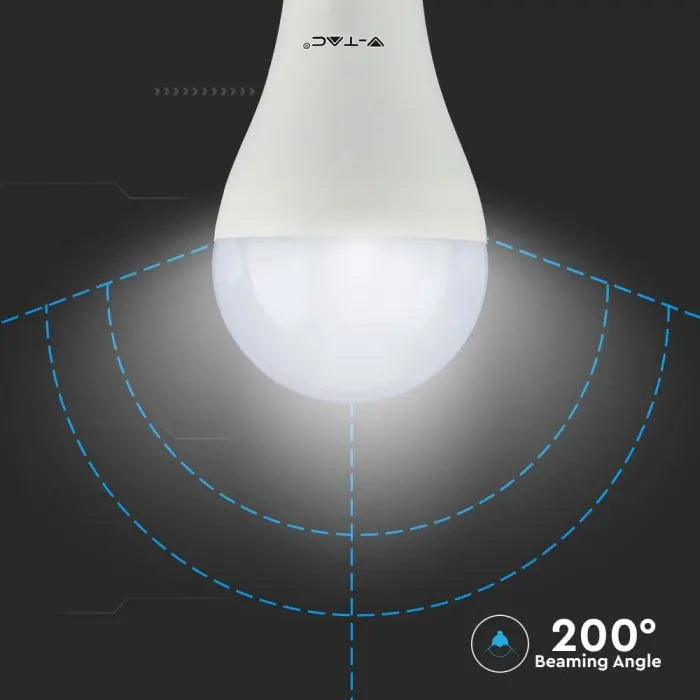 LED Bulb SAMSUNG Chip 9W E27 Emergency 6400K 3 hrs Battery