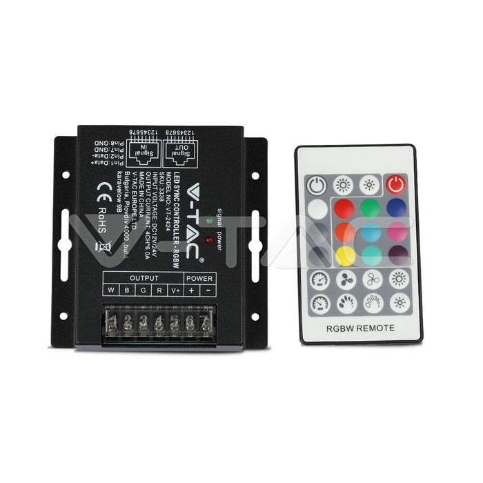 LED RGBW Sync Controller 24B BF Dimmer