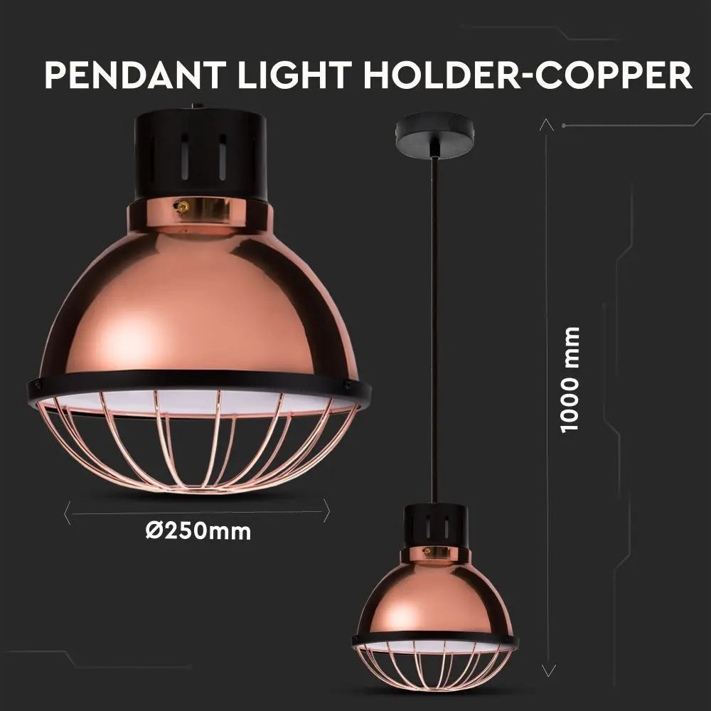Pendant Light Holder Copper ?250