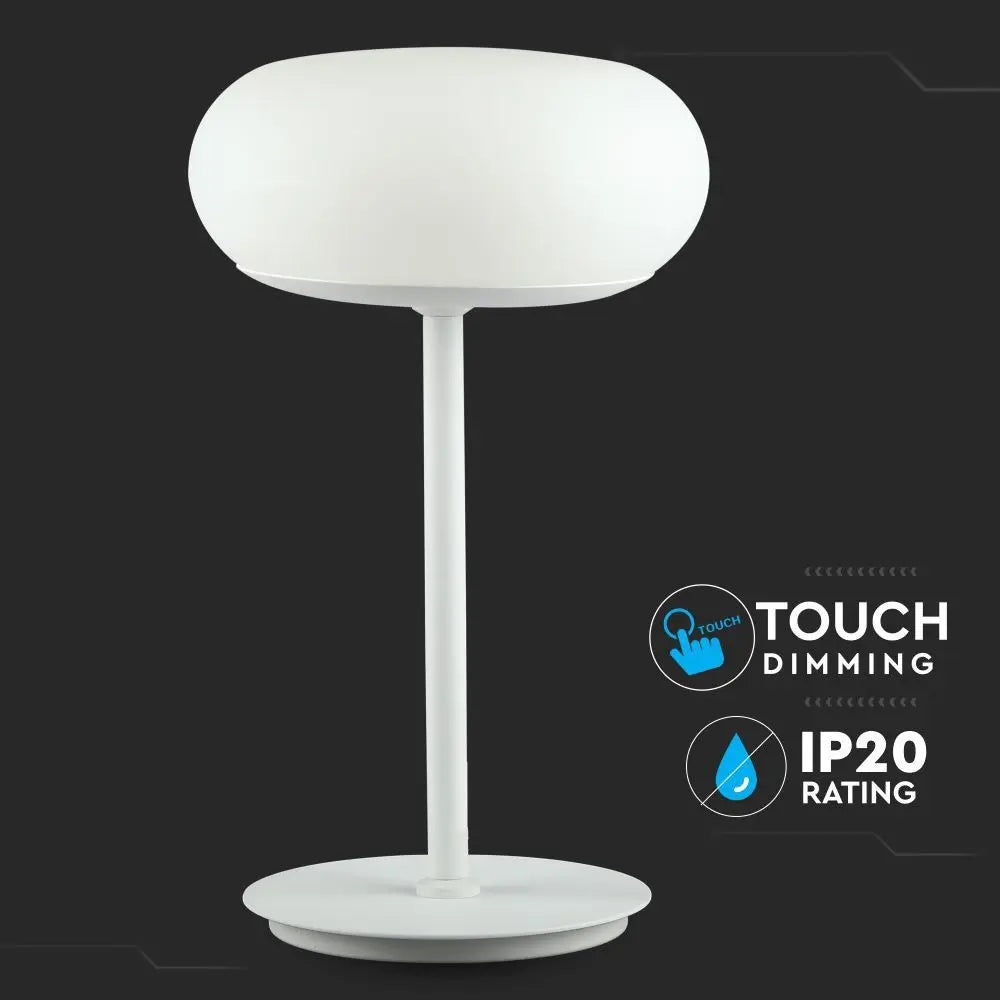 15W LED Designer Table Lamp Touch Dimmable White 3000K