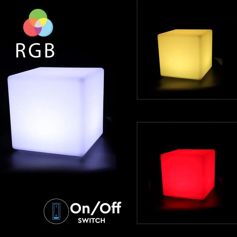 LED Portable Cube Light RGB