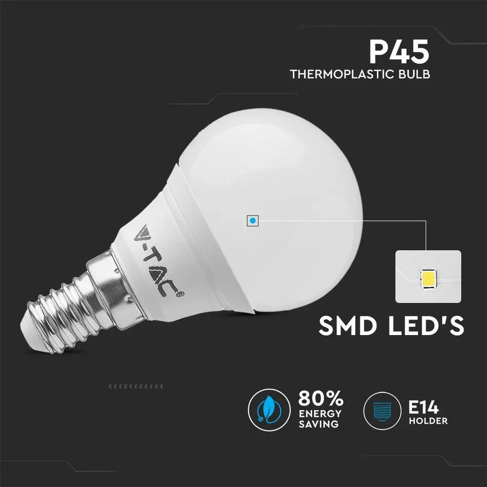 LED Bulb 4W E14 P45 Warm White
