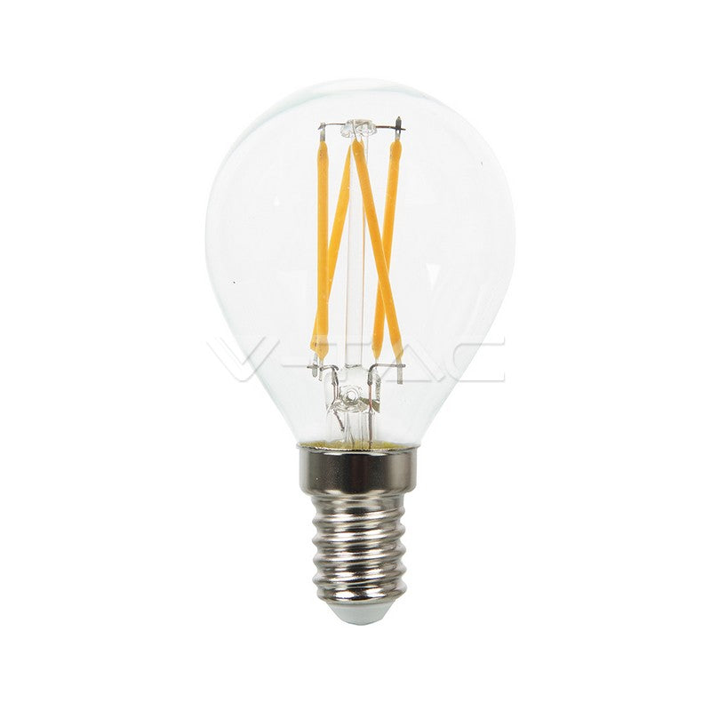 LED Bulb 4W Filament Cross E14 P45 Warm White