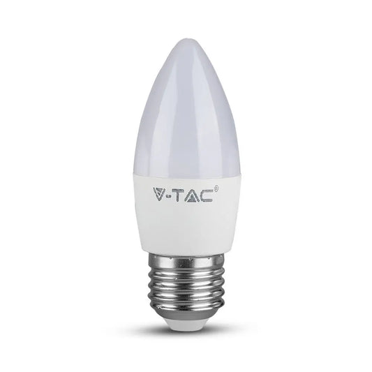 LED Bulb 5.5W E27 Candle Warm White