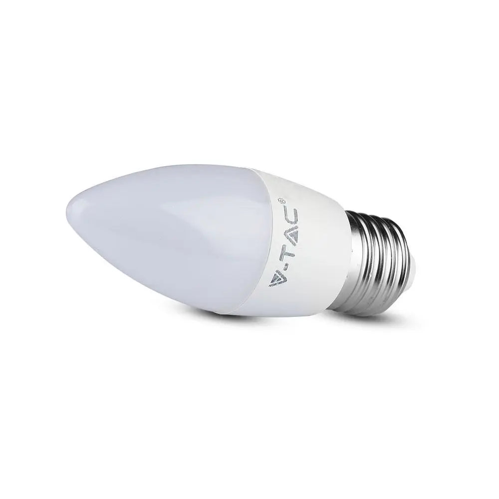 LED Bulb 5.5W E27 Candle Natural White