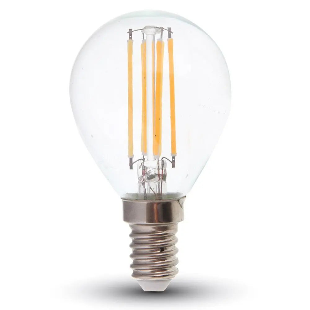 LED Bulb 4W Filament Patent E14 P45 Warm White Dimmable