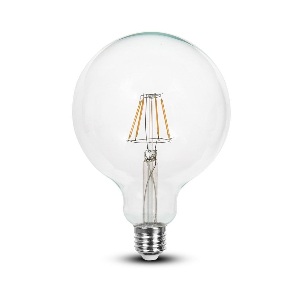 LED Bulb 4W Filament Patent E27 G125 Warm White Dimmable