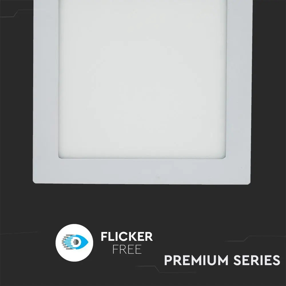 18W LED Panel Premium Square Natural White