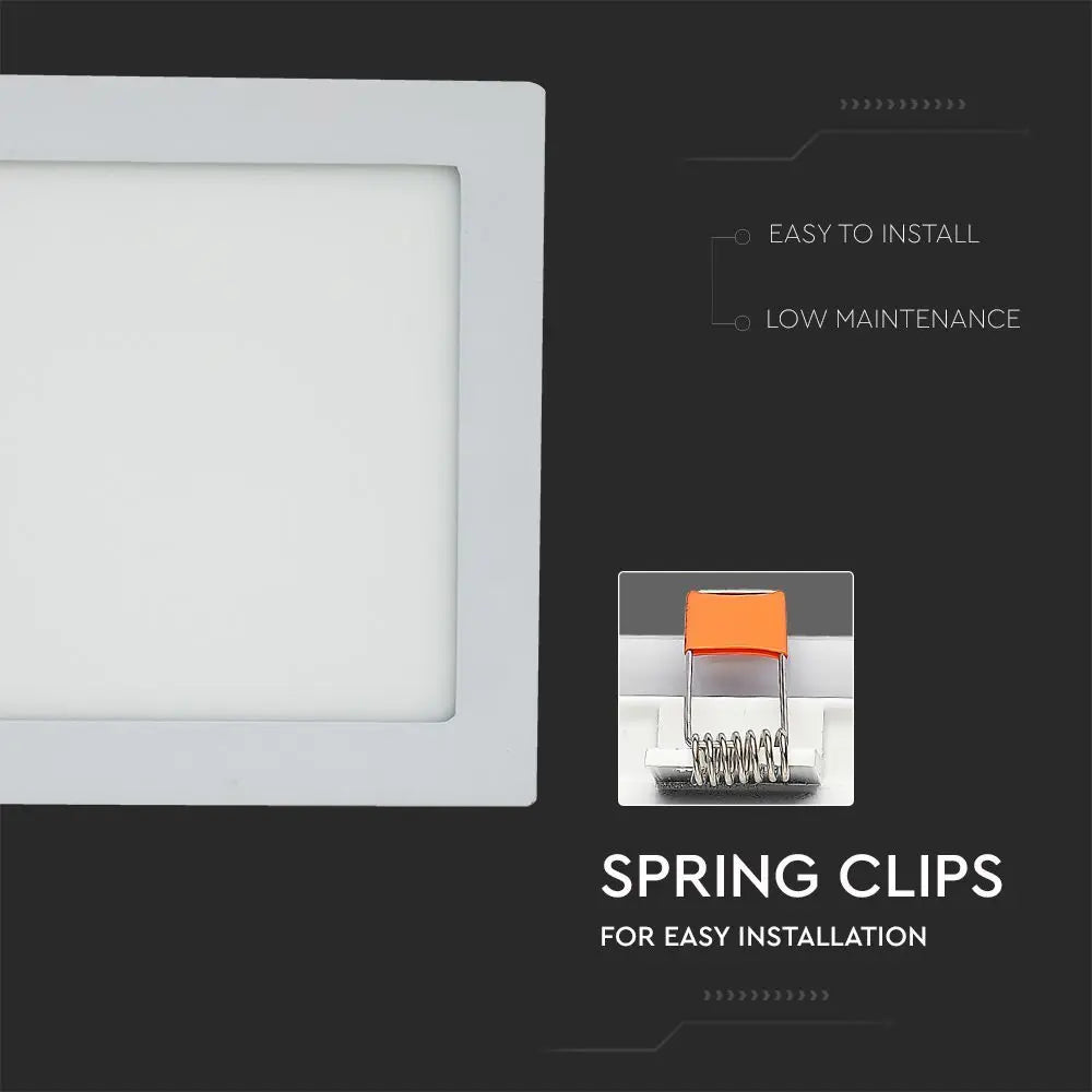 18W LED Panel Premium Square Warm White
