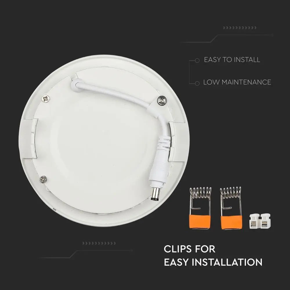 24W LED Panel Premium Round Warm White