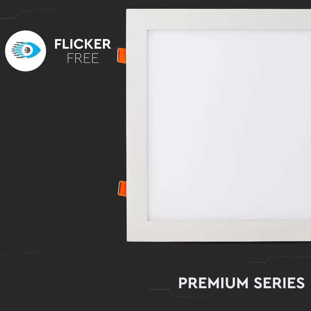 24W LED Panel Premium Square White