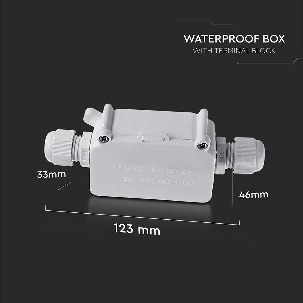 Waterproof Box Terminal Block White
