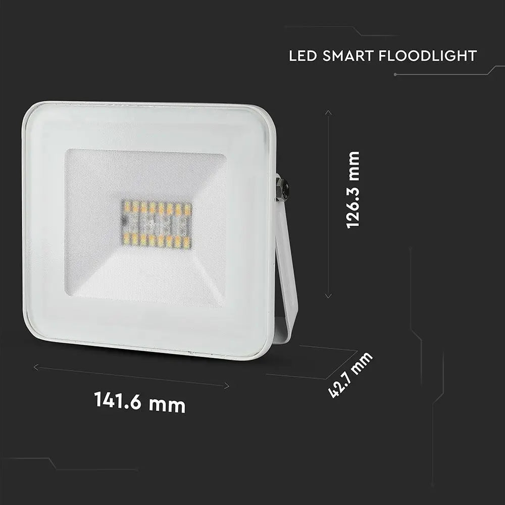 20W LED Floodlight Bluetooth Internal Junction White Body RGB White