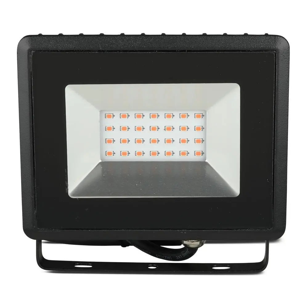 20W LED Floodlight SMD E-Series Black Body Red IP65