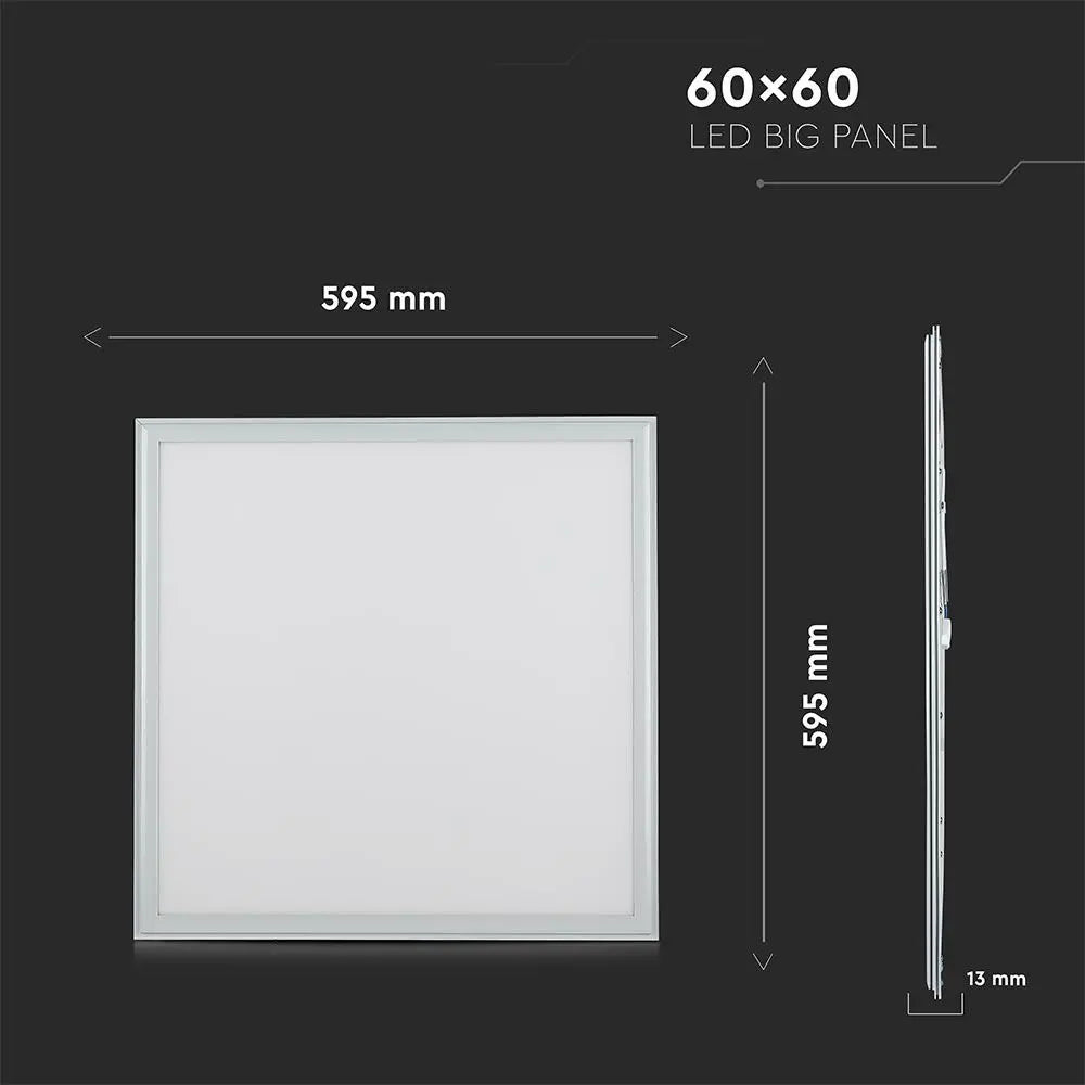 LED Panel 36W 595 x 595 mm High Lumen Natural White