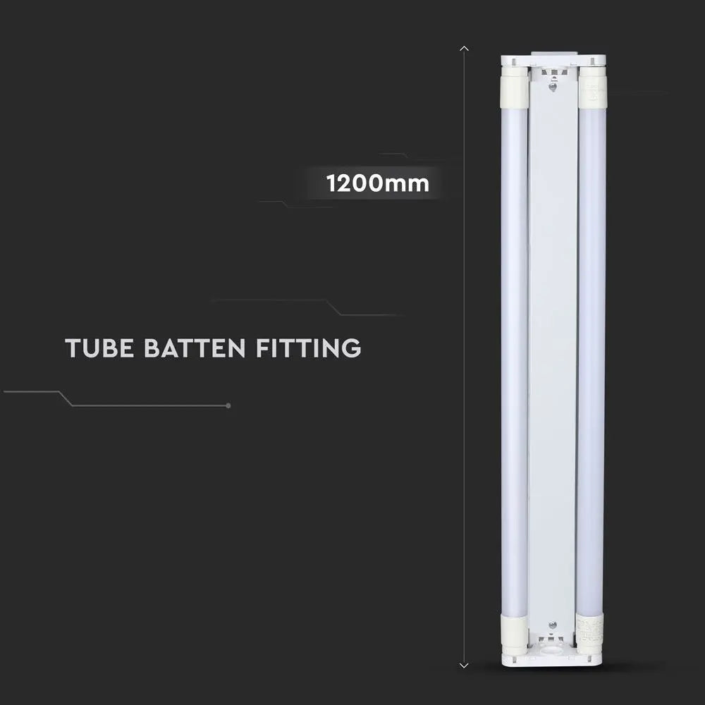 36W LED Double Batten Fitting SAMSUNG Chip 120cm 4000K