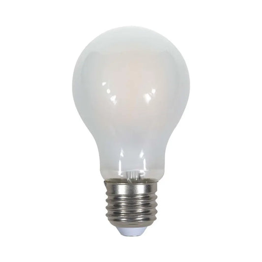 LED Bulb 5W Filament E27 A60 A++ Frost Cover Warm White