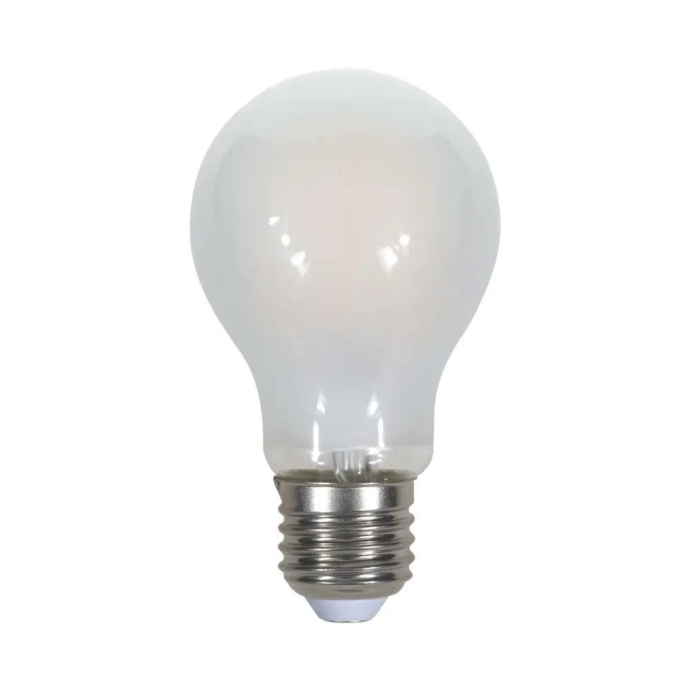 LED Bulb 5W Filament E27 A60 A++ Frost Cover White