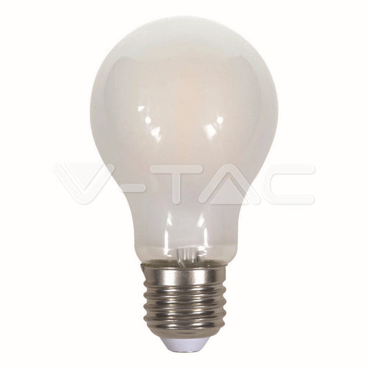 LED Bulb 7W Filament E27 A60 A++ Frost Cover White