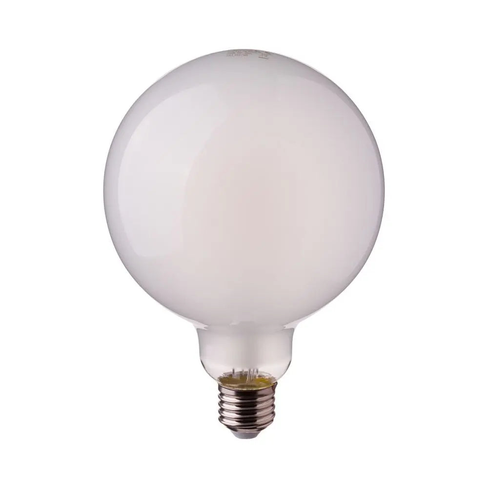 LED Bulb 7W Filament E27 G95 Frost Cover White