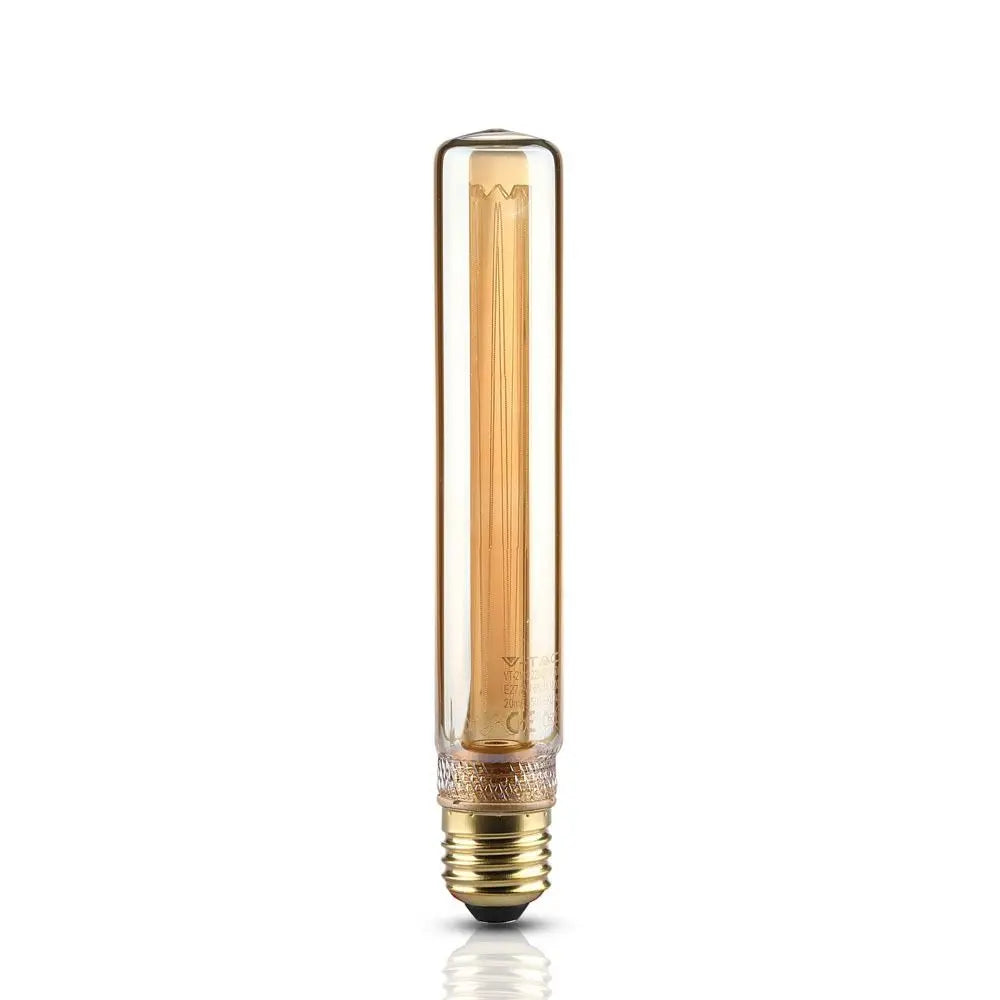 LED Bulb 2W ART Filament Candle E27 T30 Amber Glass 1800KÃ‚Â±200K