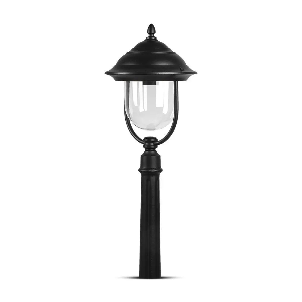 Garden Lamp 1 x E27 Black 1.1m