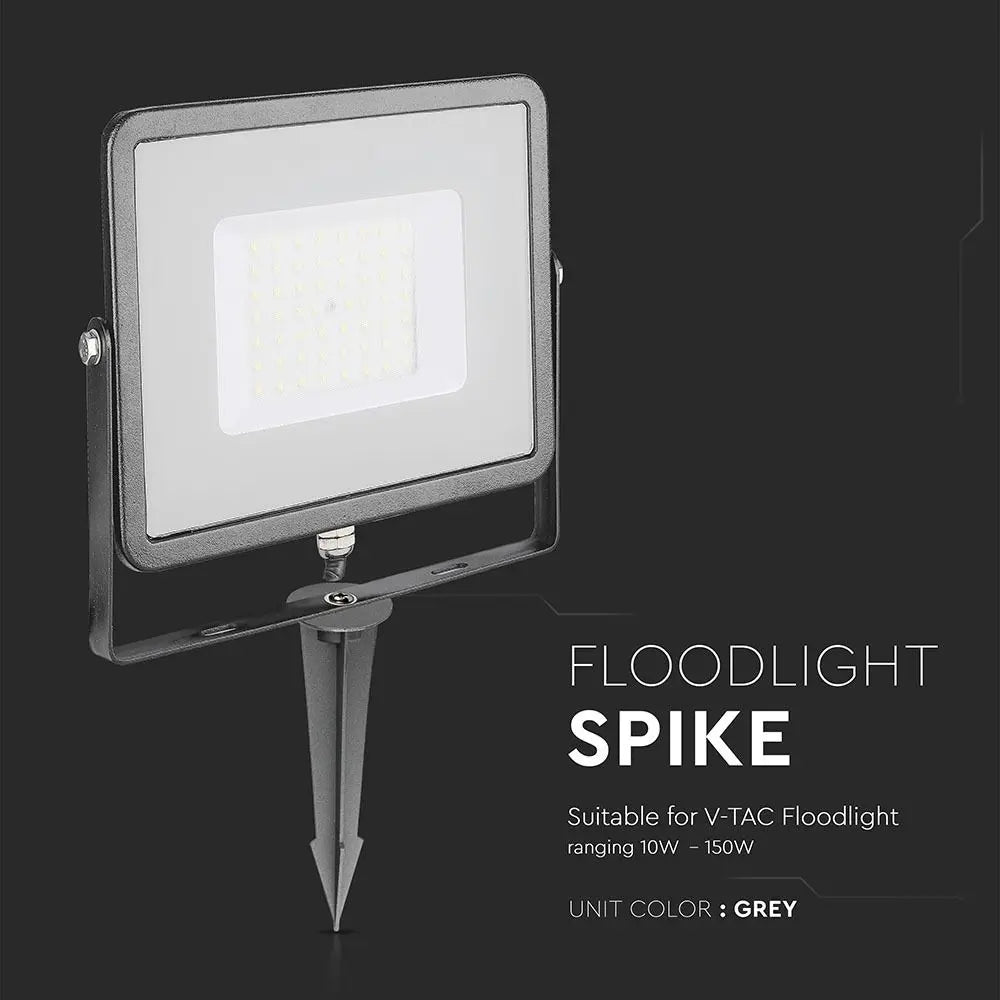Floodlight Spike Grey D60 H265