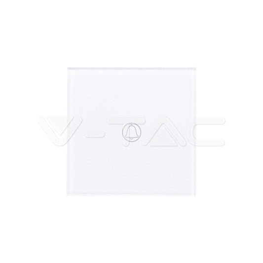 1 Gang 1 Way Doorbell Switch White