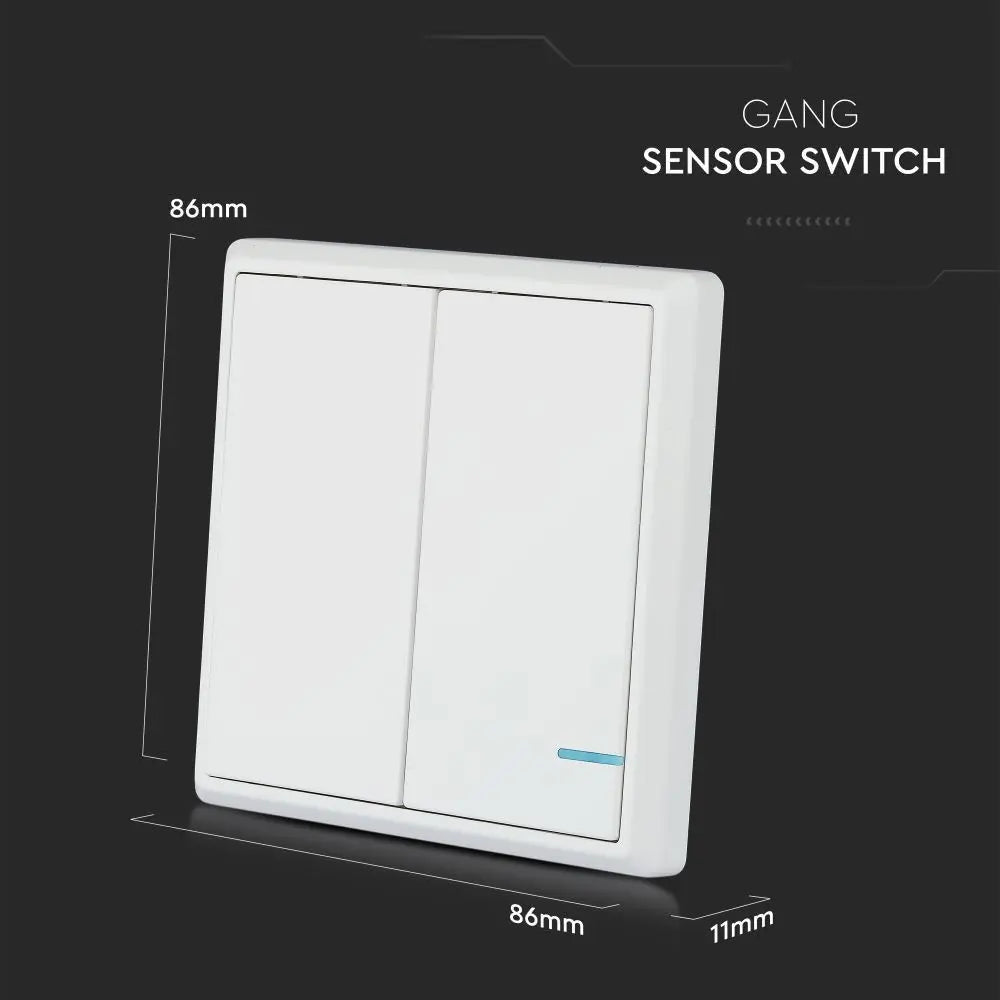 Wireless Switch 2 Gang IP54
