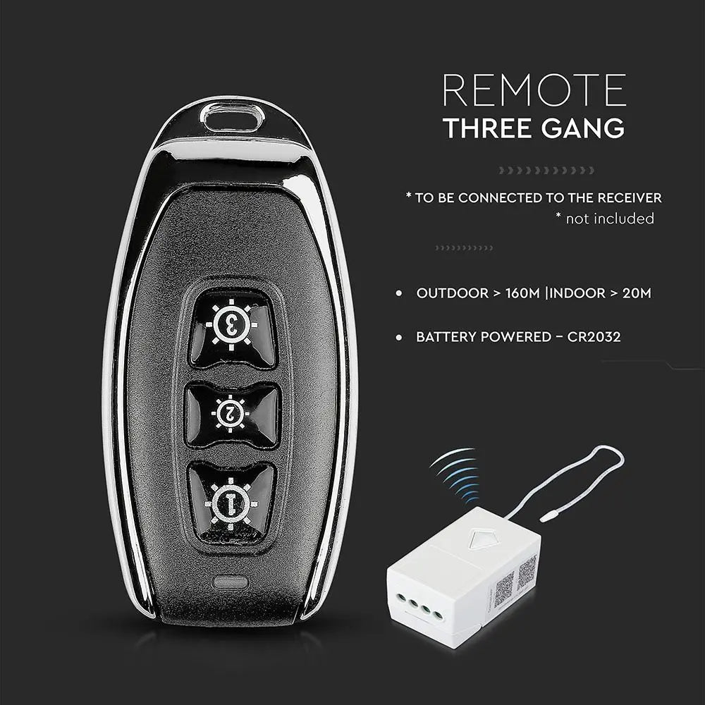 3 Gang Remote Switch IP54