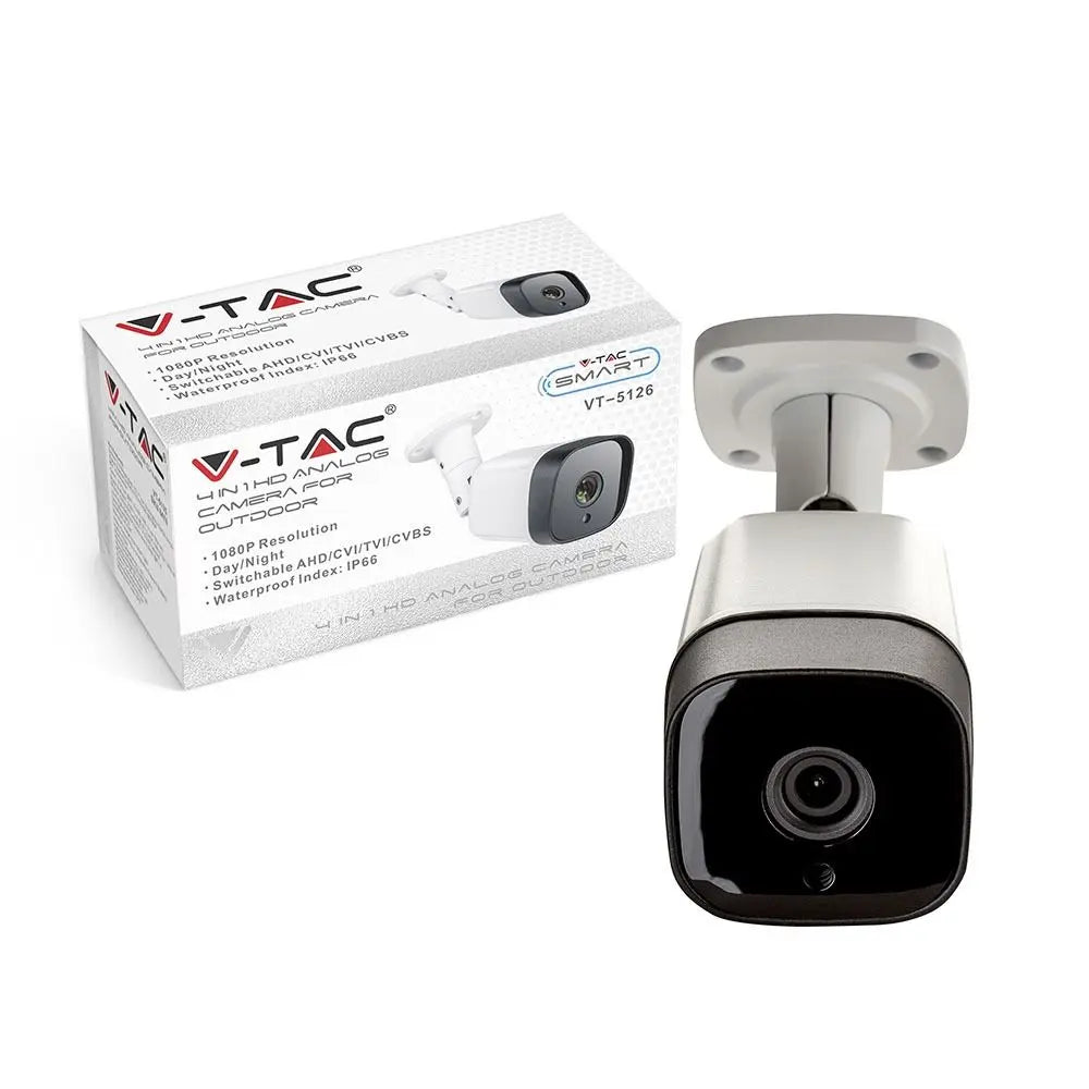 Analog High Definition Surveillance Outdoor Camera AHD/CVI/TVI/CVBS 2.0MP Bullet