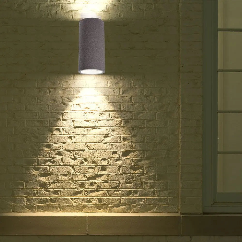 GU10 LED Concrete Wall Lamp Light Grey
