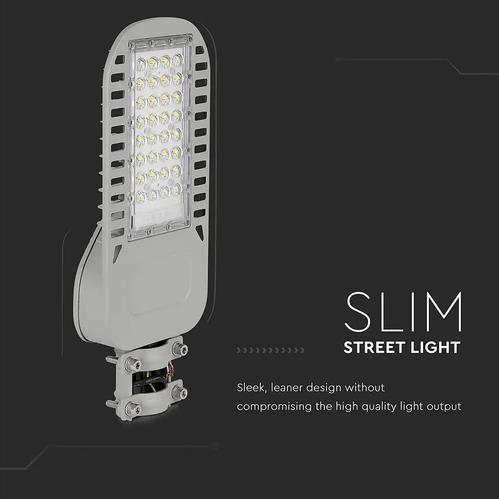 LED Street Light SAMSUNG Chip 5 Years Warranty 50W Slim 4000K 120 lm/Watt