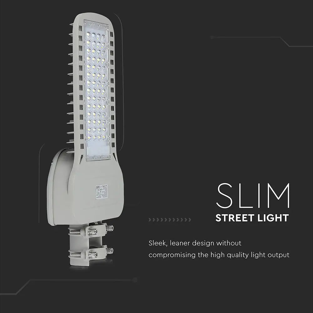 LED Street Light SAMSUNG Chip 5 yrs Warranty - 100W Slim 6400K 120 lm/Watt