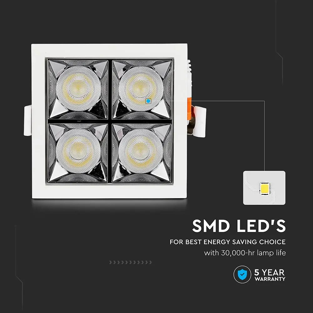 LED Downlight SAMSUNG Chip 16W SMD Reflector 38Ã‚Â° 4000K